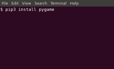 pygame linux